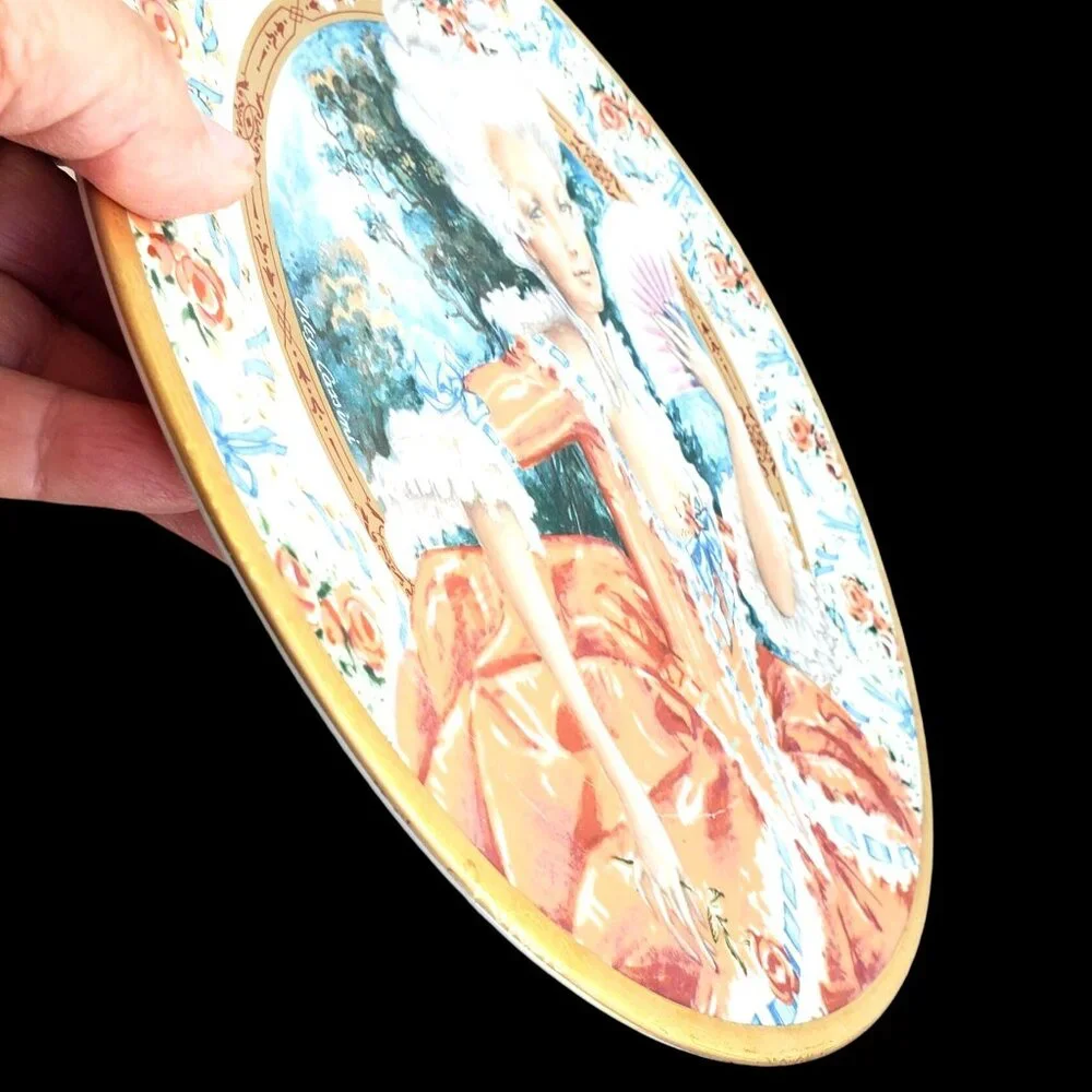 Oleg Cassini Marie Antoinette Collector Plate 10.25" French Rococo Style 1982 - Picture 8 of 9